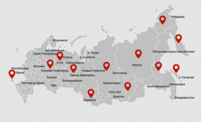 Почему в регионах есть клиенты?