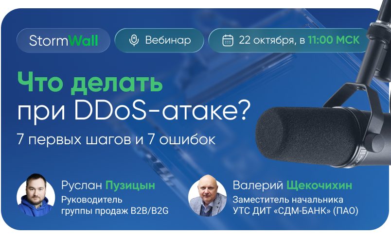 Что делать при DDoS-атаке? 7 первых шагов и 7 ошибок