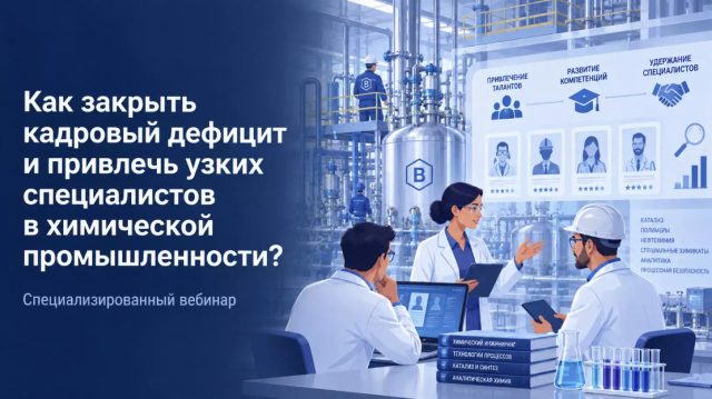 Как закрыть кадровый дефицит и привлечь узких специалистов в химической промышленности